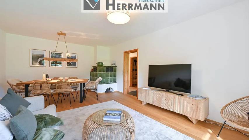 Ferienwohnung für 6 Personen, mit Garten und Terrasse in Roßhaupten