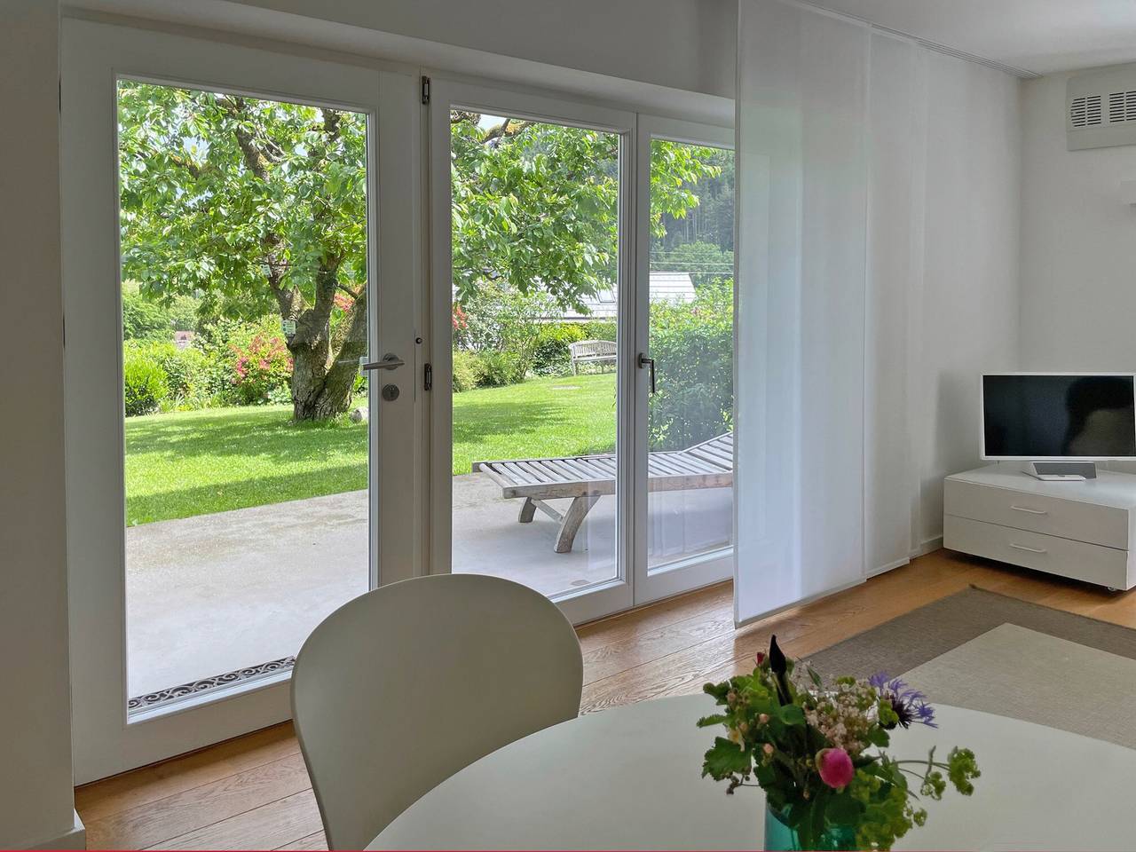 Appartement 'Peterberg 22, 45qm' met Uitzicht op de Bergen, Privéterras en Wifi, foto 11