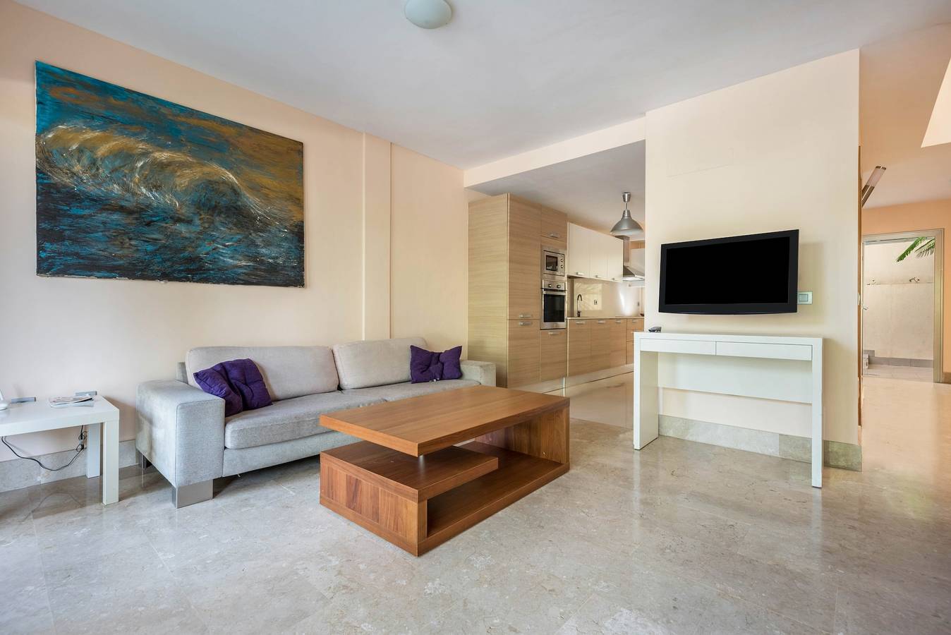 Villa 'Sun Bay Villas 44' mit Meerblick, Terrasse und Gemeinschaftspool in Las Adelfas, Amarilla Golf