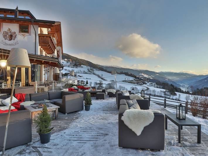 Hotel für 3 Personen, mit Balkon und Garten sowie Whirlpool in Meransen