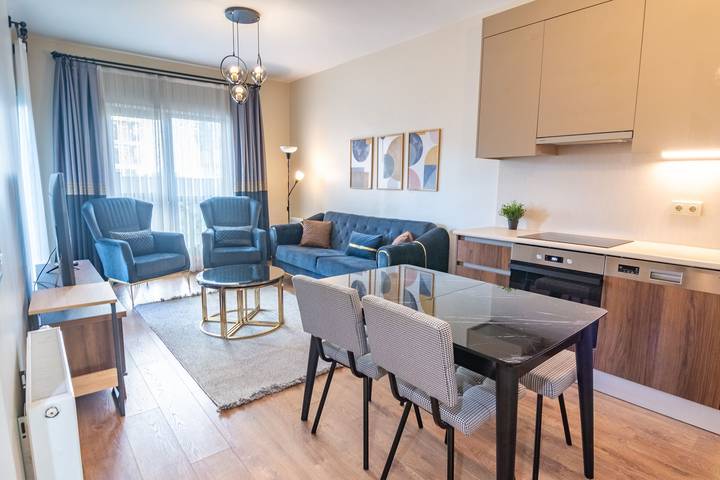 Holiday apartment for 3 people, with garden and pool as well as balcony - 1