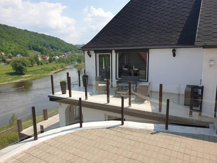Ferienhaus für 5 Personen, mit Terrasse und Sauna sowie Ausblick in Dresden umland - 2