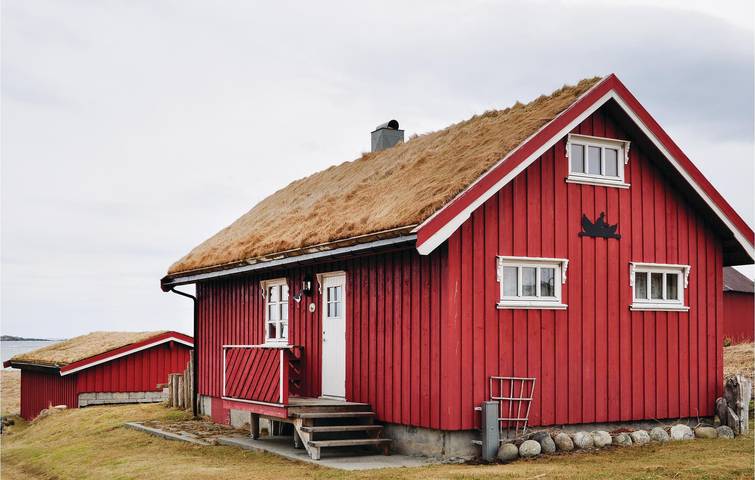 Chalet für 7 Personen, mit Terrasse auf den Lofoten