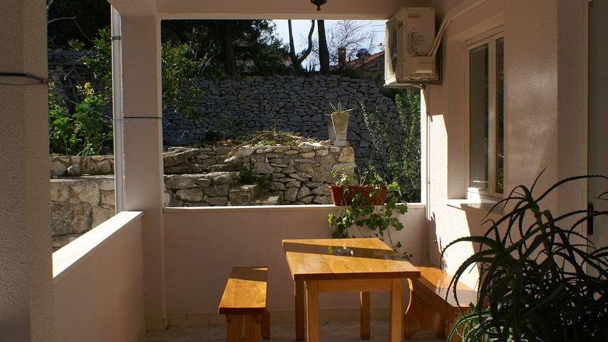 Apartament wakacyjny dla 4 osób, z taras, zwierzęta dozwolone w Miasto Korcula