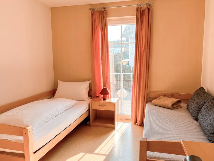 Vacation rental for 2 people, with yard and balcony as well as sauna, with pets in Bavarian Forest National Park