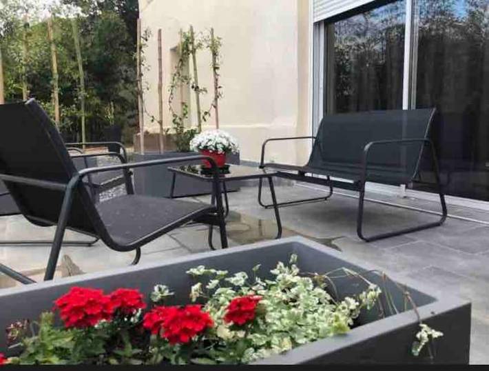 Appartement de vacances pour 2 personnes, avec jardin et terrasse