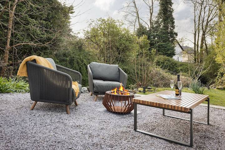 Ferienhaus für 6 Personen, mit Terrasse und Garten sowie Whirlpool, mit Haustier - 1
