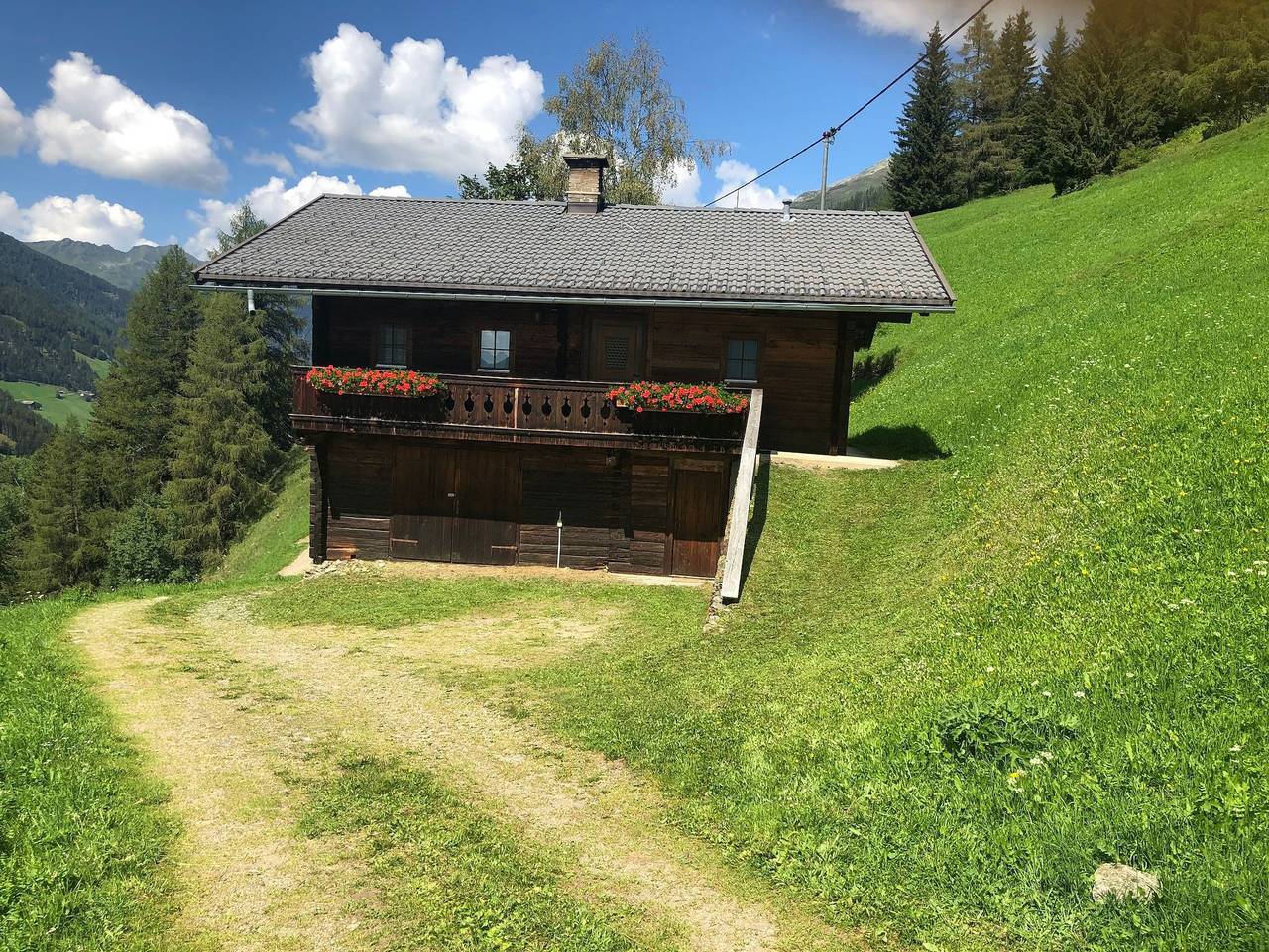 Almhütte Lanzer Obheimat - Ferienhaus/Almhütte mit 2 Doppelbettzimmer in Villgratner Berge, Außervillgraten