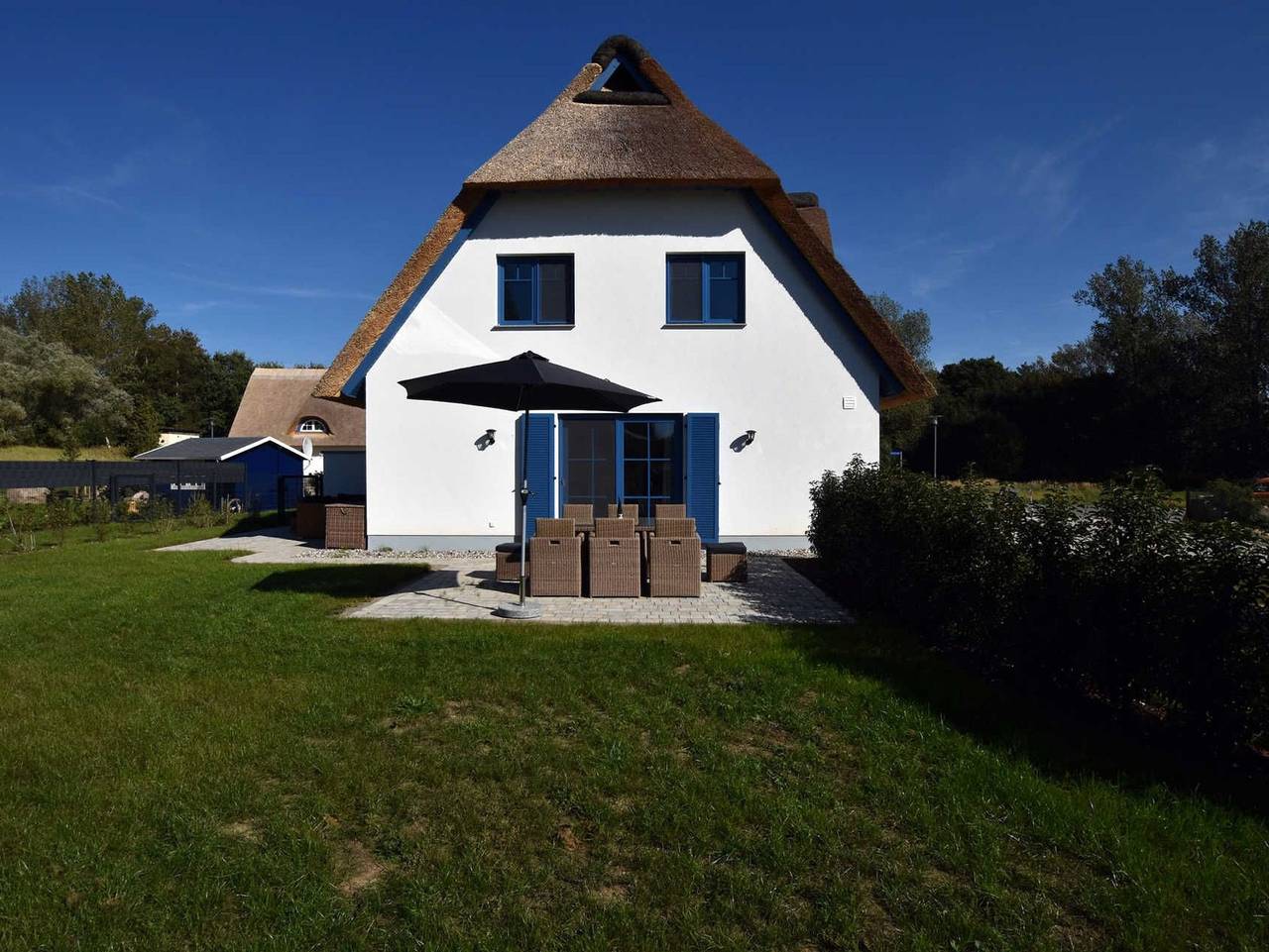 L7 Ferienhaus Strandhafer Ostseebad Rerik - Xl - 4-Raum-Ferienhaus mit Kamin (max. 6 Personen) - links in Rerik, Neubukow-Salzhaff