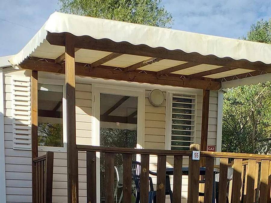 Camping L'évasion Hérault - Mobilhome 2 personnes - Astria in Fontès, Côte méditerranéenne (France)