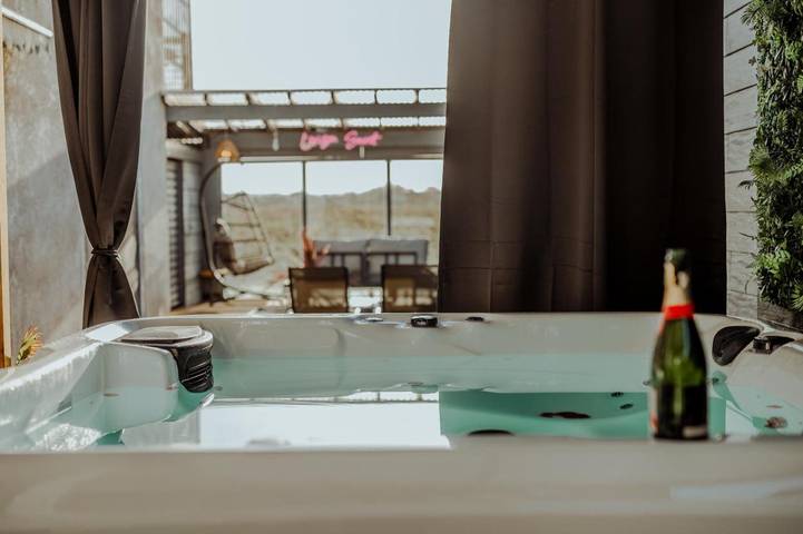 Appartement de vacances pour 2 personnes, avec Jacuzzi ainsi que Terrasse et Vue