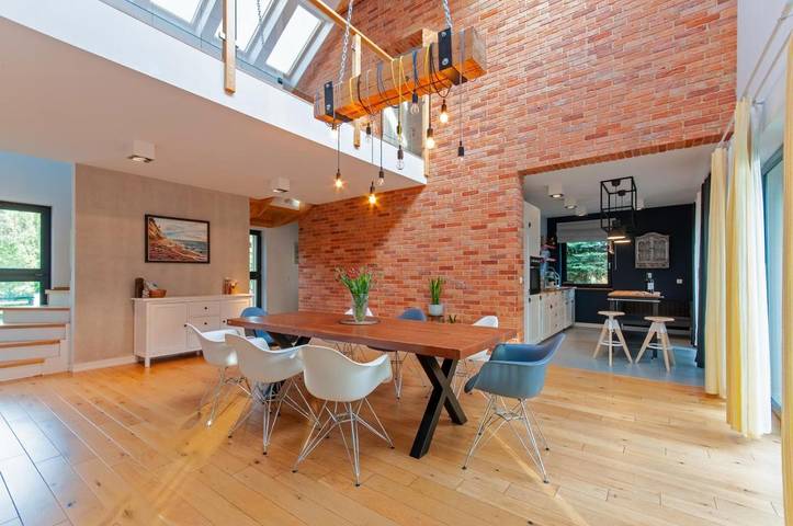 Ferienhaus für 12 Personen, mit Terrasse und Garten sowie Sauna und Ausblick