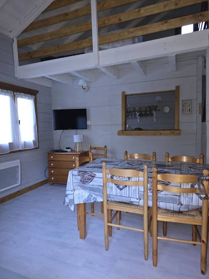 Zecamping piscine chalet Tv 35m2 6 pers in Saint-Jean-Saint-Nicolas, Nationalpark Écrins