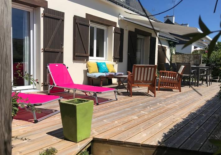 Location de vacances pour 8 personnes, avec jardin et terrasse à Moëlan-sur-Mer - 2