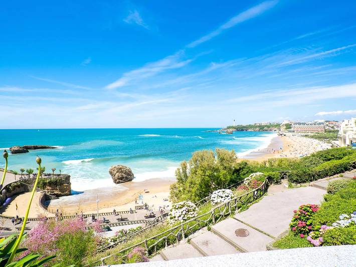 Appartement de vacances pour 2 personnes, avec Piscine et Sauna à Biarritz