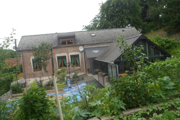Appartement de vacances pour 3 personnes, avec vue et jardin, adapté aux familles