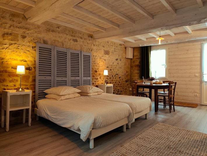 Maison d’hôte pour 2 personnes, avec jardin et vue