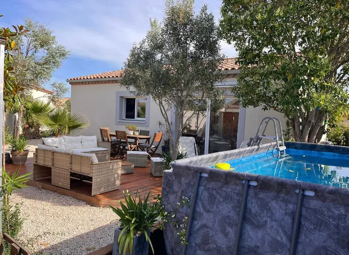 Chalet para 6 personas, con terraza y piscina, Se admiten mascotas - 1