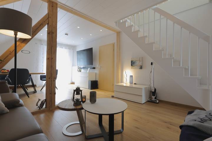 Appartamento intero, Casa vacanze Däschinger "Goldener Mond" a Mastershausen – Vacanze in Hunsrück, 6 persone in Mastershausen, Hunsruck