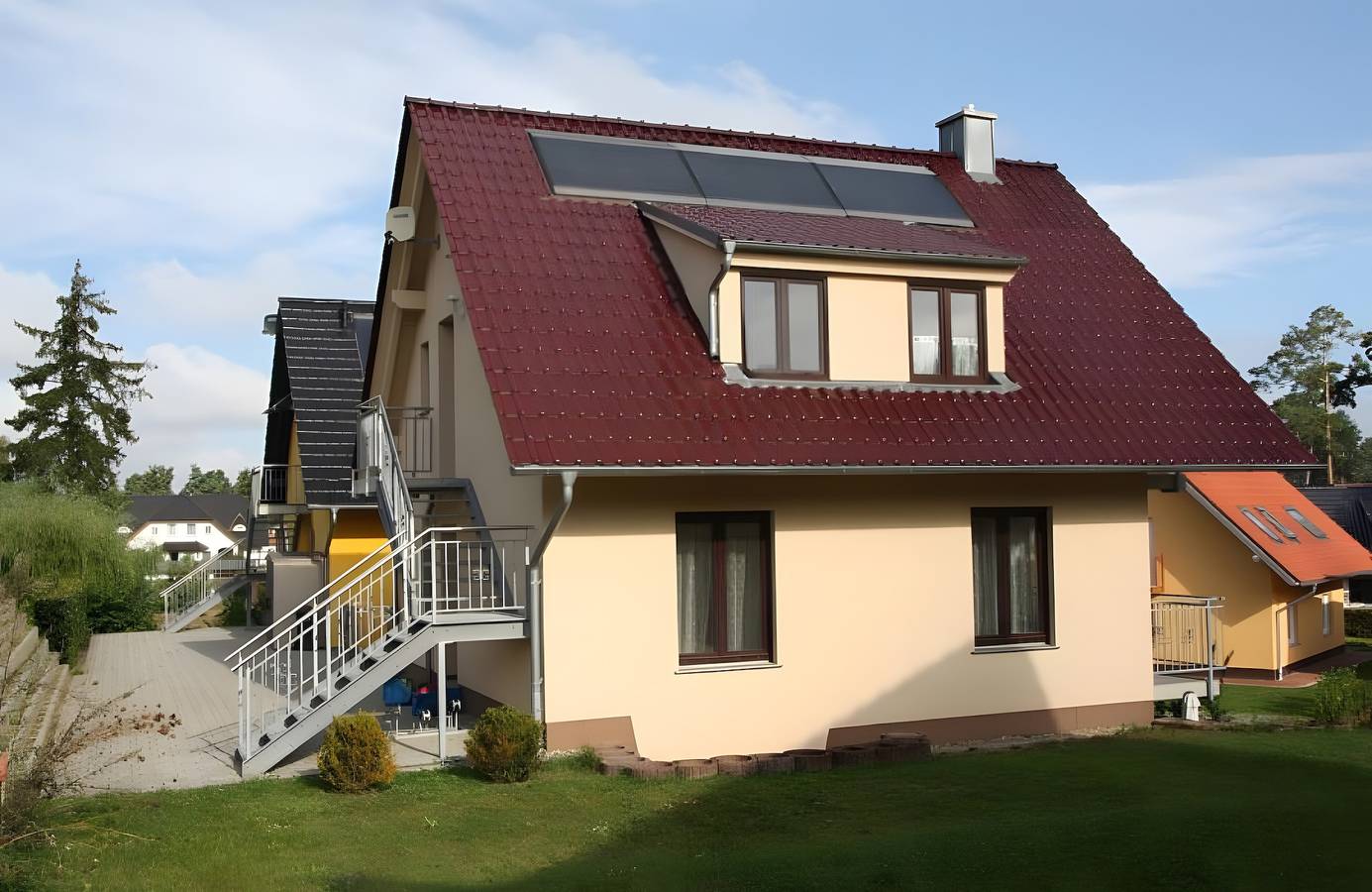 Ganze Wohnung, Apartment '8 Eg' mit privater Terrasse und Garten in Röbel, Müritz