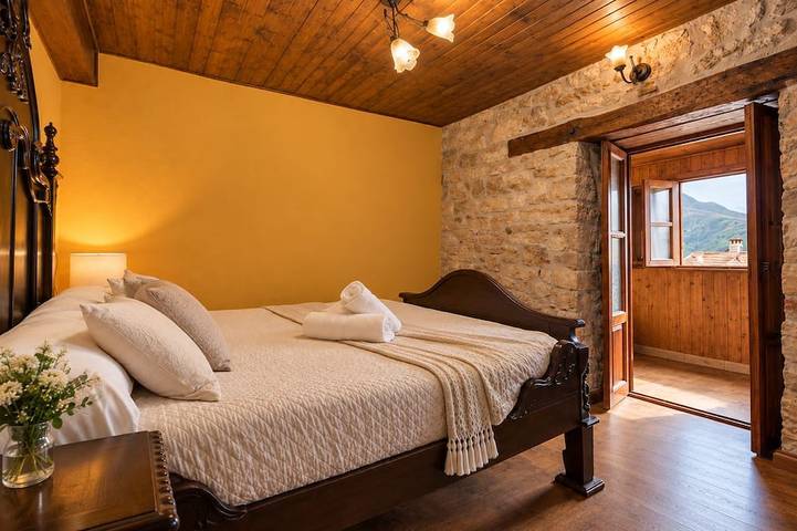 La Congosta · Jacuzzi, chimenea y montaña en Asturias in Teverga, Cordillera Cantábrica