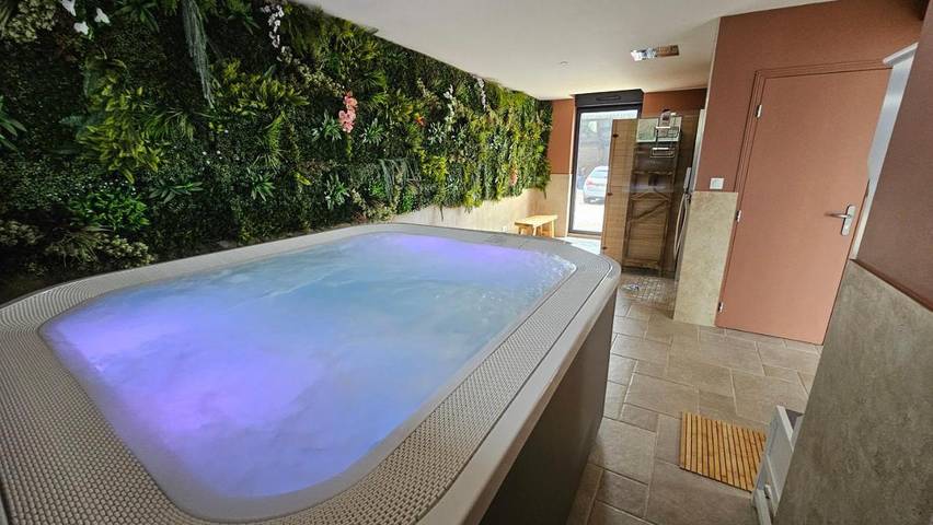 Location de vacances pour 4 personnes, avec Jacuzzi ainsi que Sauna et Vue à Echinghen