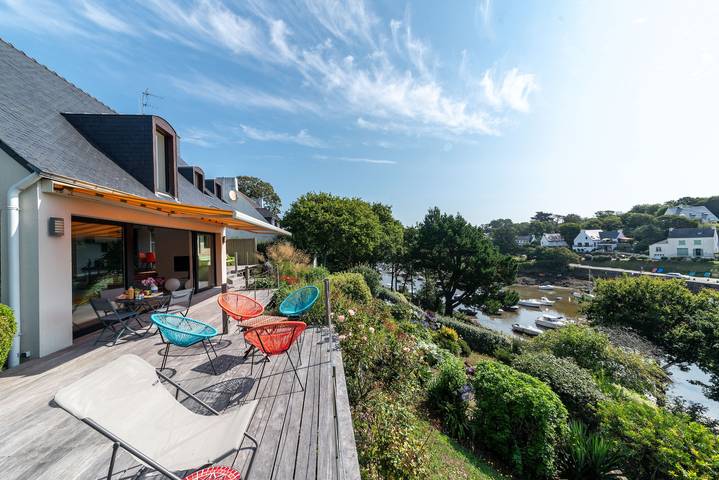 Maison de vacances pour 6 personnes, avec vue ainsi que jardin et terrasse - 1