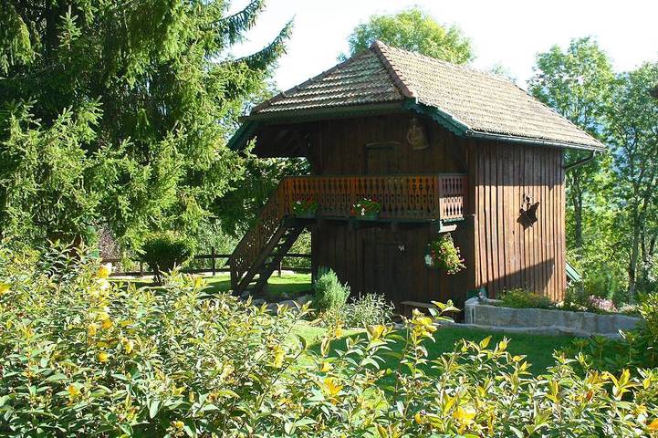 Chalet pour 4 personnes, avec jardin et balcon