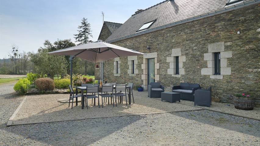 Maison de vacances pour 8 personnes, avec jardin dans le Morbihan