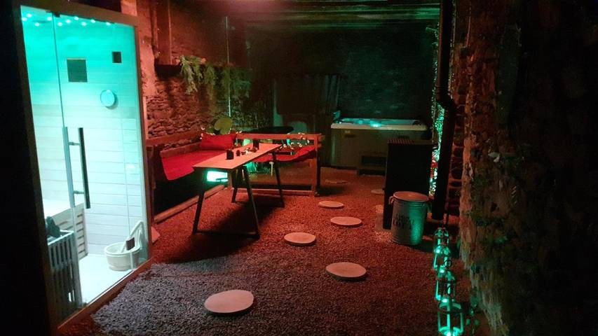 Maison de vacances pour 6 personnes, avec jacuzzi et sauna