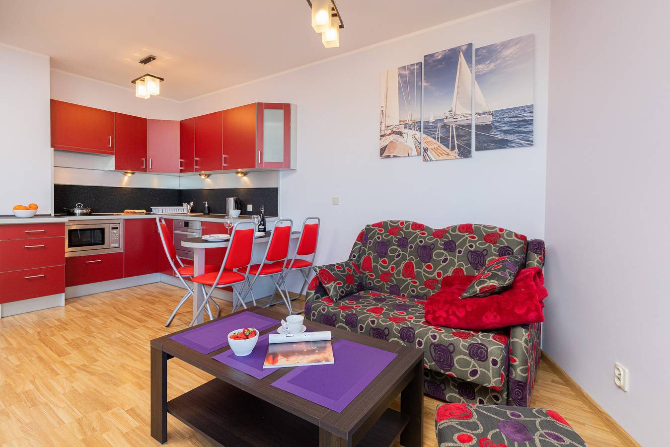 Ganzes Studio, Nowy Świat 29 | Puck | Cosy Studio with Balcony and Parking  in Polnische Ostsee