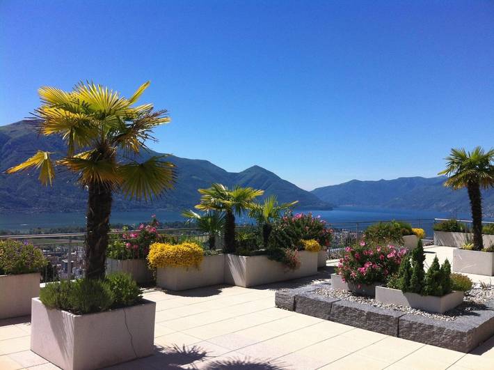 Ferienwohnung für 2 Personen, mit Pool und Sauna sowie Balkon und Seeblick am Lago Maggiore (Schweiz) - 3