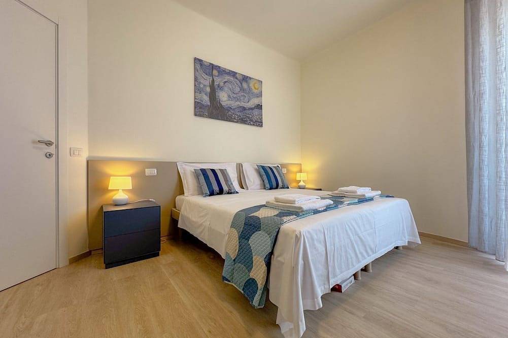 Ganze Wohnung, Family Stay with 3 rooms, kitchen and balcony in Civitanova Marche, Adriaküste Marken