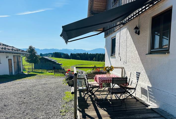 Ganze Ferienwohnung, Langegger Alm - Almhütte in Bernbeuren, Romantische Straße