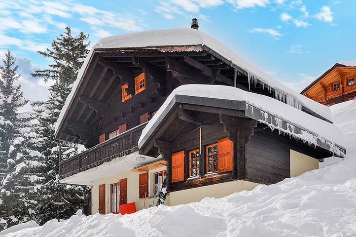 Chalet für 10 Personen, mit Ausblick und Balkon in Val-d'Illiez