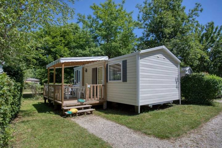 Mobil home pour 6 personnes, avec bassin pour enfant à Groléjac - 4
