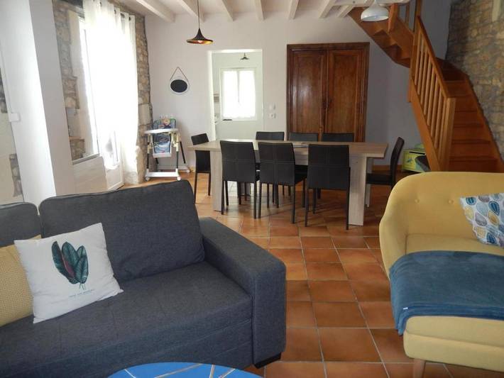Location de vacances pour 6 personnes, avec terrasse et jardin à Couddes - 2
