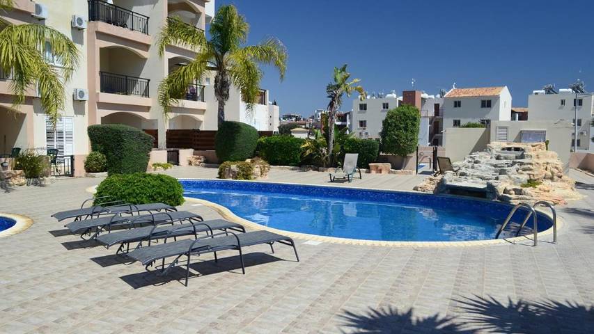 Vakantiewoning voor 4 personen, met tuin en zwembad in Paphos