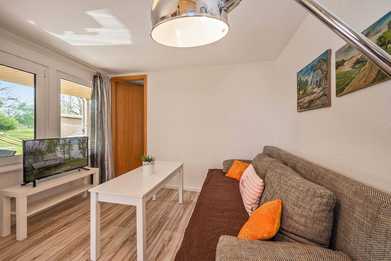 Appartamento intero, Moderner Bungalow in Lütow am Achterwasser mit Terrasse und Stegzugang in Lutow, Usedomer Norden
