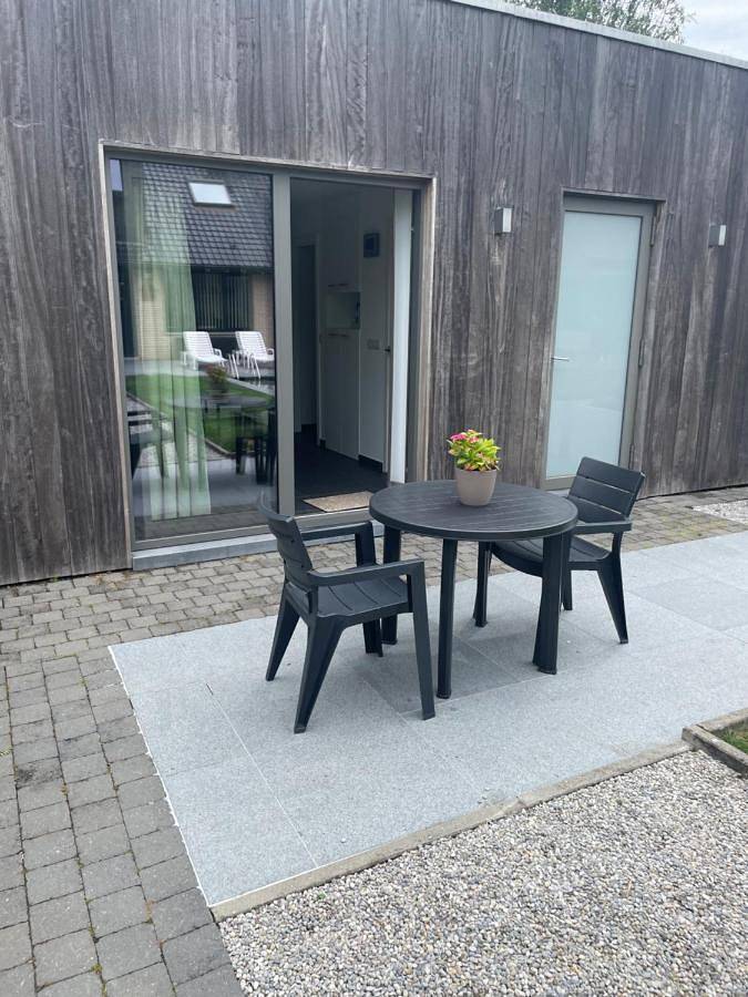Gîte pour 2 personnes, avec piscine ainsi que jardin et vue, animaux acceptés à Herzele - 4