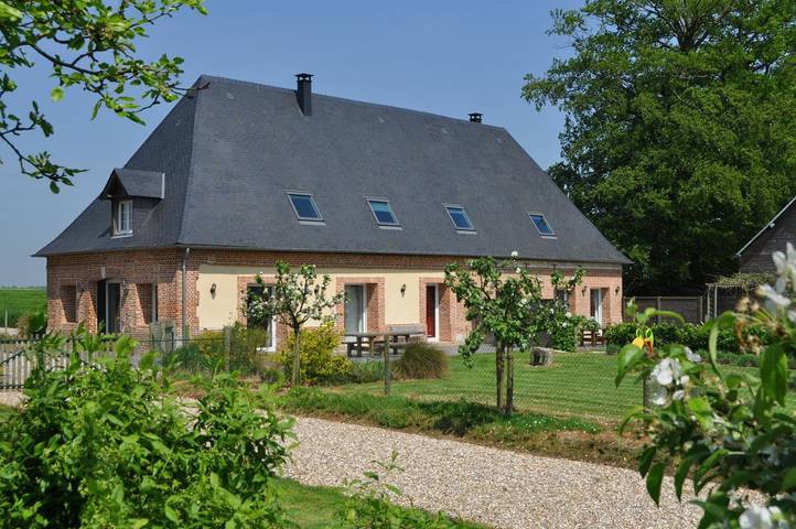 Gîte pour 8 personnes, avec jardin et terrasse en Seine-Maritime
