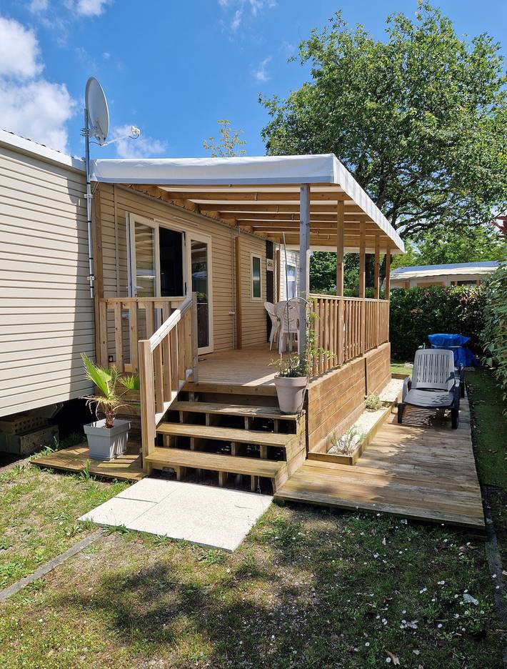 Camping für 6 Personen, mit Garten und Whirlpool - 1