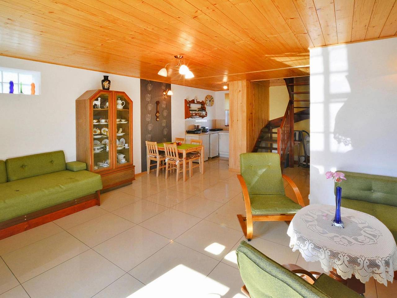 Casa de vacaciones junto al lago, jardín privado in Voivodato de Pomerania Occidental