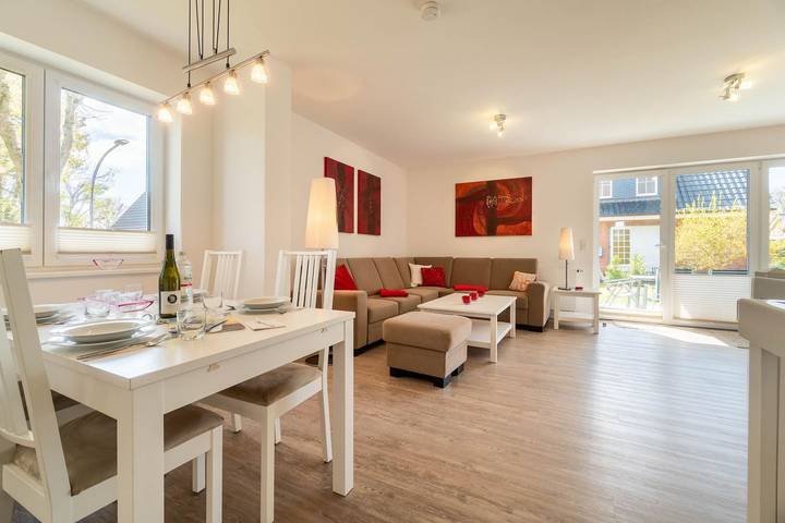 Ferienwohnung für 4 Personen, mit Terrasse und Garten in Wyk auf Föhr (Stadt)