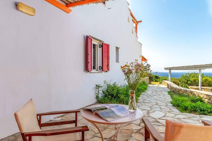 Holiday rental for 2 people, with Balcony and Garden in Tinos