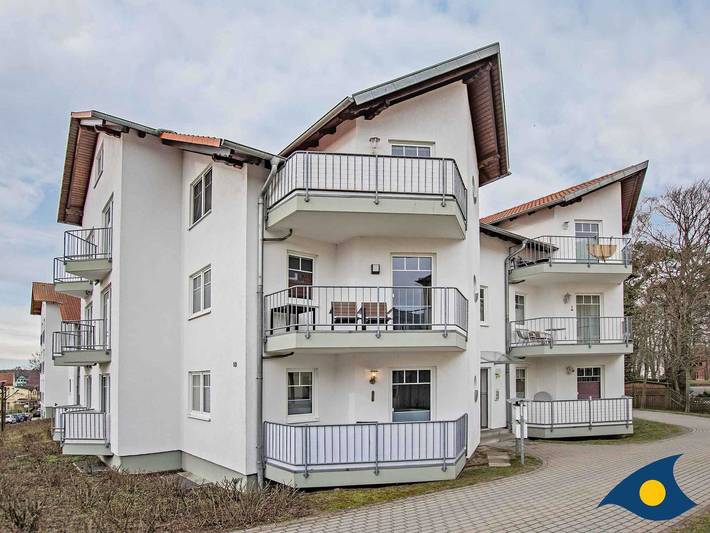 Ferienwohnung für 2 Personen, mit Balkon auf Usedom