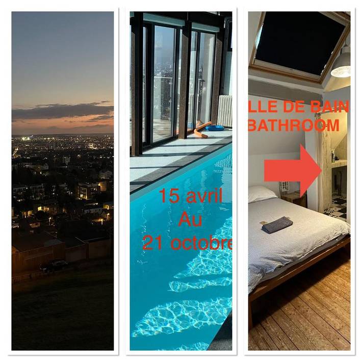 Casa de vacaciones para 5 personas, con piscina además de jardín y vistas - 1