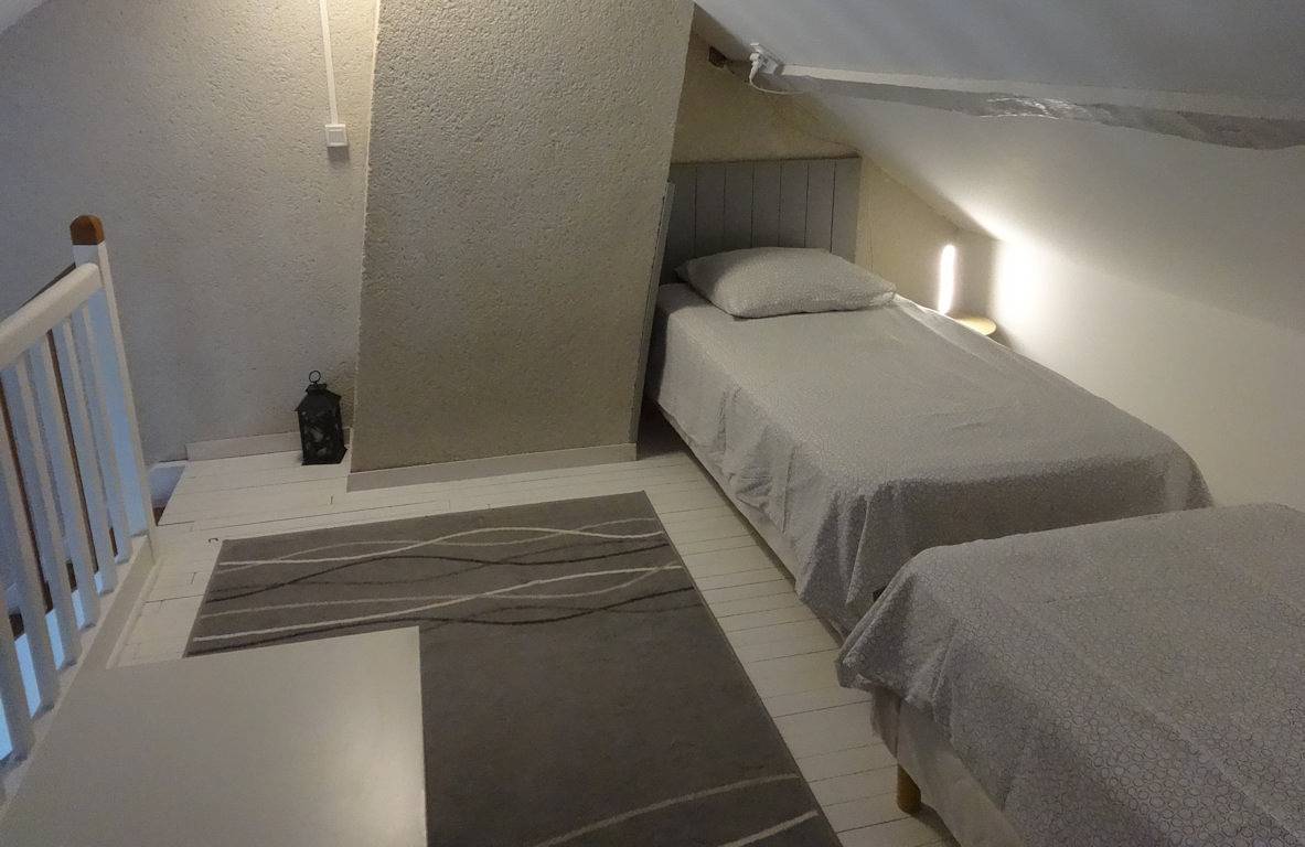 Chambres d'hôtes la Brousse Kacha - Chambre coeur in Malleret-Boussac, Région de Guéret