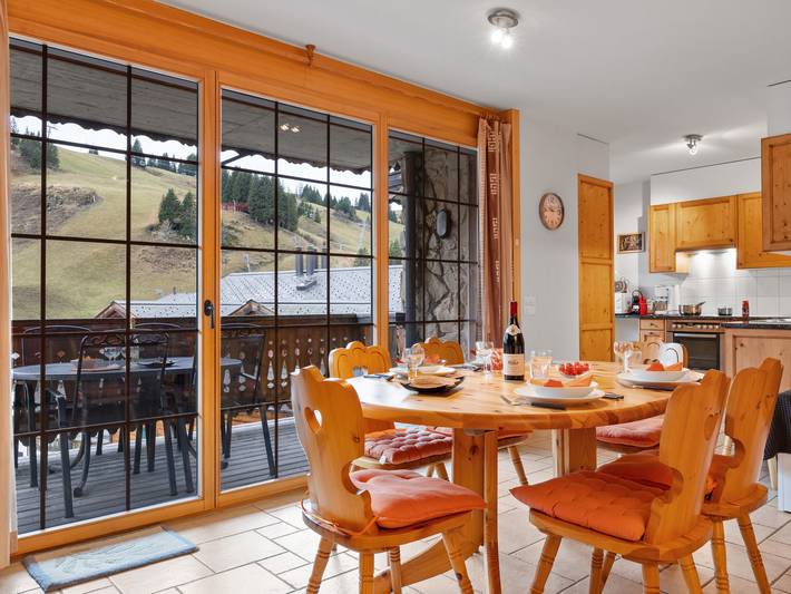 Gîte pour 4 personnes, avec balcon à Val-d'Illiez - 3