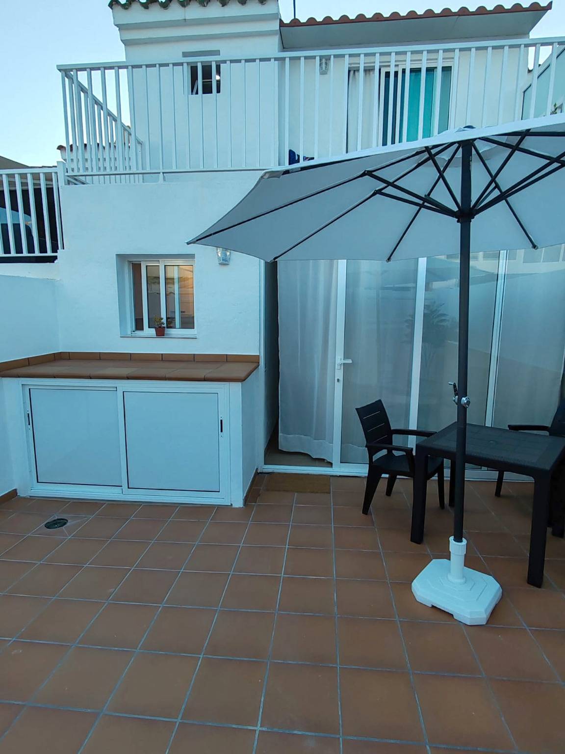 Casa de Vacaciones 'María' con Vista al Mar, Piscina Compartida y Terraza Privada in Sonnenland, San Bartolomé de Tirajana